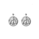 Queen Bee Earrings Silver