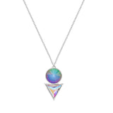 Cosmic Swarovski Pendant Silver