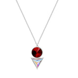 Cosmic Swarovski Pendant Silver