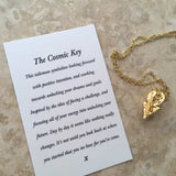 The Cosmic Key Pendant Silver