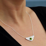 Triangulum Necklace Silver