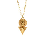 Cosmic Key Pendant Gold Plated - preorder