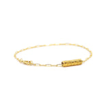 Karma Wheel Bracelet Gold Plated